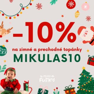 🎅 Mikuláš prináša darček navyše!✨️ Tento rok nechystá balíčky len deťom… ale aj rodičom. Máme pre vás EXTRA -10 % na...